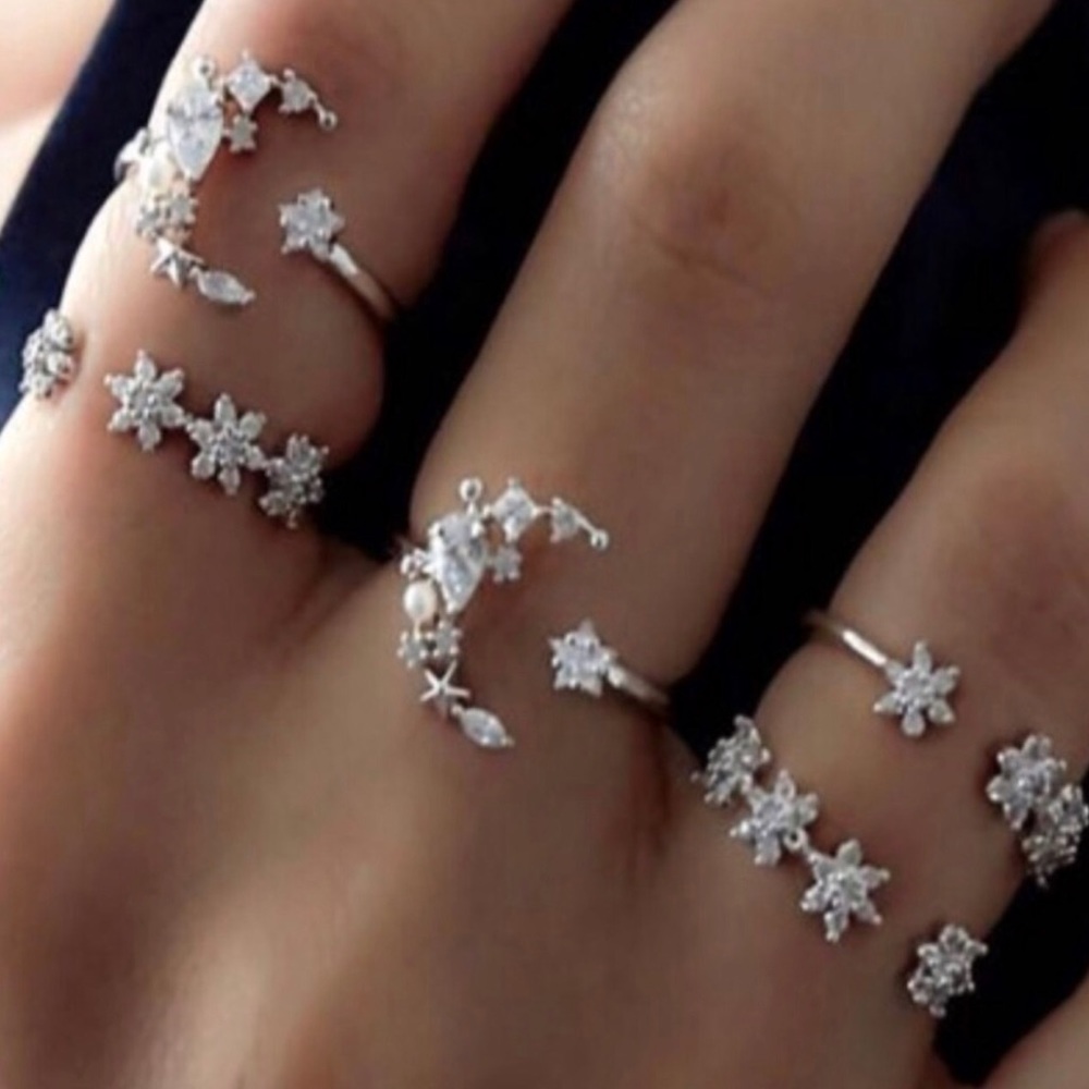5 piece ring set - Picture 2 of 5